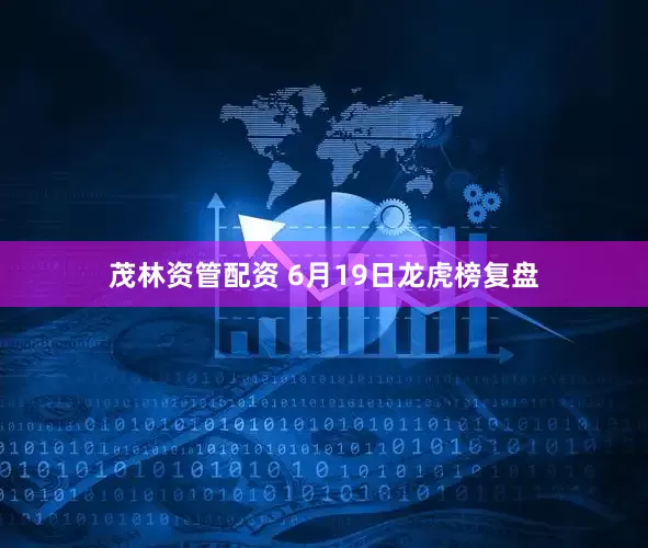 茂林资管配资 6月19日龙虎榜复盘
